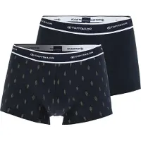 Tom Tailor Calzoncillo boxer azul oscuro / verde hierba / blanco