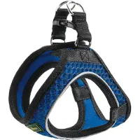 Hunter - Harness Hilo Comfort - Arnés para perro size Halsumfang 58-63 cm - Bauchumfang 65-70 cm, azul