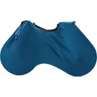 OEM Cubrezapatillas para bicicleta, color azul, talla L/XL