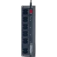 EnerGenie EG-PMS2 Steckdosenleiste 6fach Ü-Schutz/Programmierb./USB-An