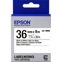 Epson Etiquetas De Cinta Lk-7wbn 36 Mm