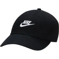 Nike Gorra 'Club Futura' negro / blanco