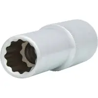 Ks Tools 917.1263, Llave de vaso, 1/2", métrica, 1 cabeza, 13 mm, acero cromo vanadio