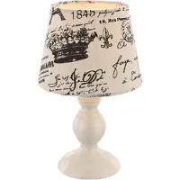 Globo Lámpara de mesa "Globo Metalic" con pantalla metálica, 1 bombilla E14; modelo 21692