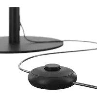 Maytoni Z012FL-L18B3K, negro, metal, IP20, LED, 3000 K, 360°
