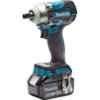Makita Llave de impacto sin cable DTW 300 RTJ 18 V 330 Nm 1/2" sin escobillas + 2x batería recargable 5,0 Ah + cargador + Makpac