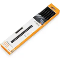 Steinel 10 barras adhesivas , 11 mm de diámetro, color negro, 250 gramos