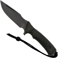 ANV Knives Cuchillo M311 Spelter - Elmax DLC - Micarta Black, Black Kydex