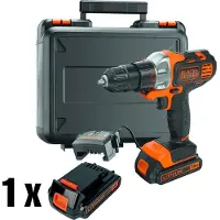 Black & Decker Taladro atornillador multifunción inalámbrico Multievo MT218K