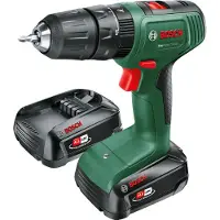Bosch Taladro atornillador inalámbrico EasyImpact de 18V-40, con 2 baterías PBA de 18V y 1.5Ah