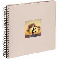 Walther design Álbum De Fotos Fun Chamois 50 Pages Spiral Sa110w 30x30 Cm
