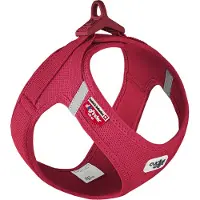 Curli Vest Harness Clasp Air-Mesh - Rojo - XXXS