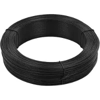 vidaXL , alambre para cercas, 250 metros, 1,4/2 mm, acero, color antracita