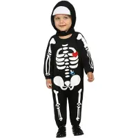 Atosa Disfraz De Bebé Skeleton