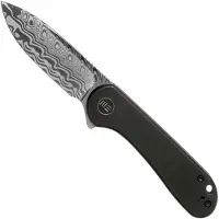 We Knife Navaja Elementum, Hakkapella damasteel