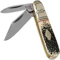 Rough Ryder Navaja Barlow Buckshot Bone