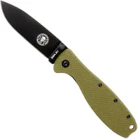 ESEE Navaja Zancudo D2 Grn/Blk