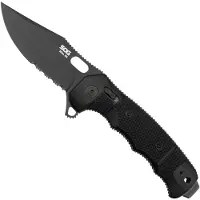SOG Navaja SEAL XR USA Made, hoja dentada