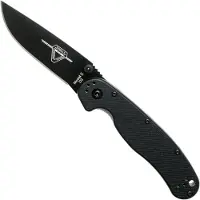 Ontario Navaja RAT-2 D2, negro, negro