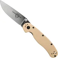 Ontario Navaja RAT-2 D2, satin, desert tan