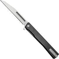 Ocaso Navaja Solstice Wharncliffe Satin, Carbon Fibre