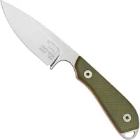 White River Knives White River M1 Backpacker Pro WRM1-TGO Green/Orange G10, Funda de Kydex, cuchillo de cuello