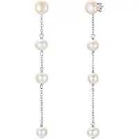 Valero Pearls Pendientes plata