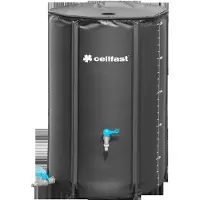 Cellfast Depósito de agua de lluvia plegable 250l