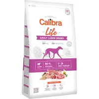 Calibra Dog Life Adult, alimento seco para perros de razas grandes, sabor a cordero - 12 kg