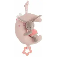 Big Buy Cooking Conejo De Terciopelo Joyero Musical Luna 25 Cm