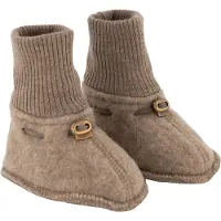 Mikk-Line - Kid's Wool Footies - Zapatillas de estar por casa size 62/68, marrón