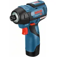 Bosch Atornillador de Impacto GDR 12V-110 (2 x 3,0 Ah + GAL12V-40 + L-Boxx 102)