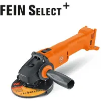 Fein CCG 18-125 BL Select: Esmeriladora angular inalámbrica de 18V y 125mm (número de artículo: 71200262000), suministrada en maletín, sin batería ni cargador