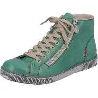 Rieker Botines con cordones verde