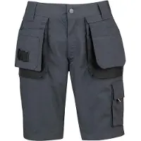 Storvik Pantalones cortos de trabajo Job Negros