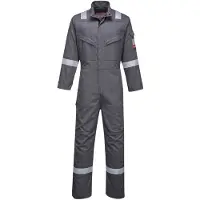 Portwest FR93 Bizflame Ultra, mono de trabajo ignífugo, color azul marino, talla XL
