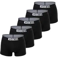 Diesel Calzoncillo boxer negro / blanco