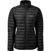 Rab - Plumíferos esquí mujer - Microlight Jacket W Black para Mujer - Talla M - Negro