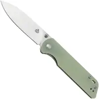 QSP Knife Navaja Parrot Linerlock Jade V2