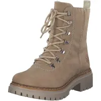 Rieker Botines con cordones beige claro