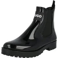 HUGO Botas 'Tabita' negro / blanco