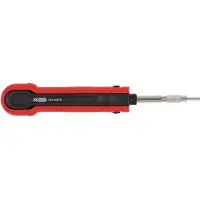 Ks Tools . Herramienta de liberación para conectores planos y redondos. Modelo: 154.0205. Longitud: 152 mm. Material: acero para muelles. Peso: 36 g
