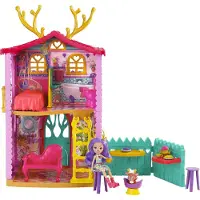 Enchantimals Casa Ciervo 2.0 Con Danessa Deer Con Muñeca Casa De Juguete