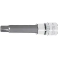 Ks Tools CHROMEplus, llave de vaso, 1/2", métrica, 1 cabeza, M9, acero cromo-vanadio