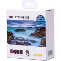 Nisi 100mm ND Extreme Kit - filtro de densidad neutra - 4 unidades - púrpura