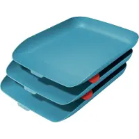 Leitz Bandeja De Mesa Acogedora 3 Unidades