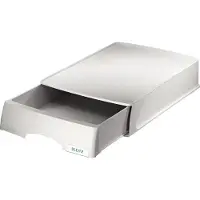 Leitz 5210 Plus bandeja portadocumentos con cajón gris