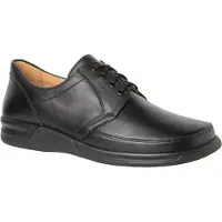 Ganter Zapatos con cordón 'Schnürschuh Herren 256701-0100 Echtleder in schwarz' negro
