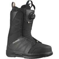 Salomon Snowboard - Botas de snowboard hombre - Titan BOA Black/Roasted Cashew - Talla 44 - Negro