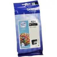 Brother Cartucho De Tinta Lc424bk